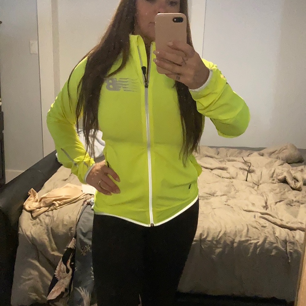 New balance running jacket.